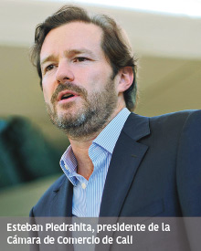 Esteban Piedrahita, presidente de la Cámara de Comercio de Cali