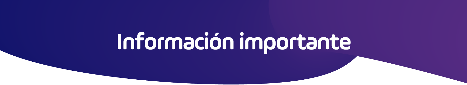 Información Importante