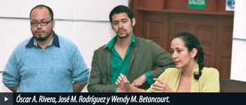 Óscar A. Rivera, José M. Rodríguez y Wendy M. Betancourt. 