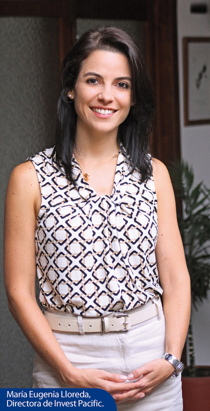 María Eugenia Lloreda, Directora de Invest Pacific.