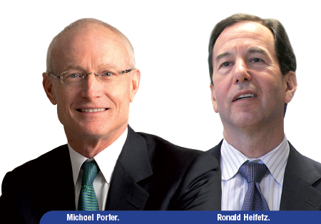 Michael Porter y Ronald Heifetz