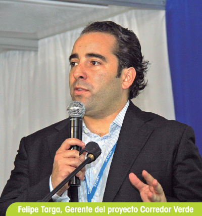 Felipe Targa, Gerente del proyecto Corredor Verde