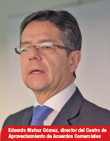 Eduardo Muñoz Gómez, director del Centro de Aprovechamiento de Acuerdos Comerciales