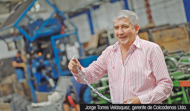 Jorge Torres Velásquez, gerente de Colcadenas Ltda.