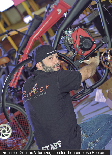 Francisco Gonima Villamizar, creador de la empresa Bobber.