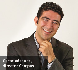 Óscar Vásquez, director Campus Nova.