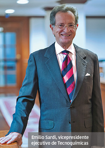 Emilio Sardi, vicepresidente ejecutivo de Tecnoquímicas
