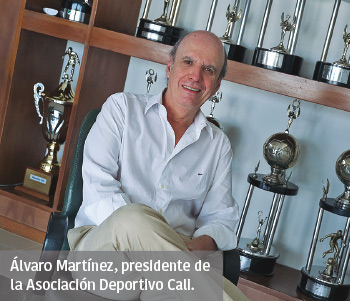Álvaro Martínez, presidente de la Asociación Deportivo Cali.