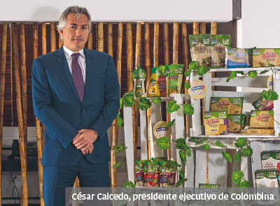 César Caicedo, presidente ejecutivo de Colombina