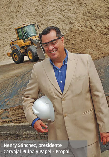 Henry Sánchez, presidente Carvajal Pulpa y Papel - Propal