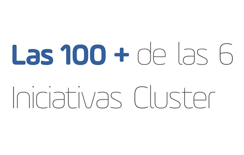 Las 100 + de las 6 Iniciativas Cluster
