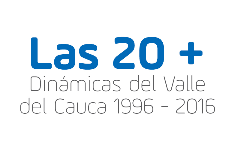 Las 20 + Dinámicas del Valle del Cauca 1996 – 2016