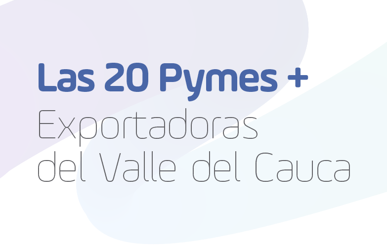 Las 20 Pymes + Exportadoras del Valle del Cauca