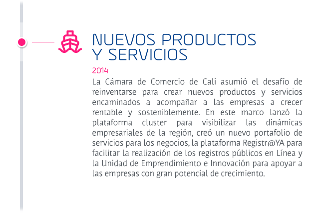 Imagen de la historia de la Cámara de Coemrcio de Cali de 2014