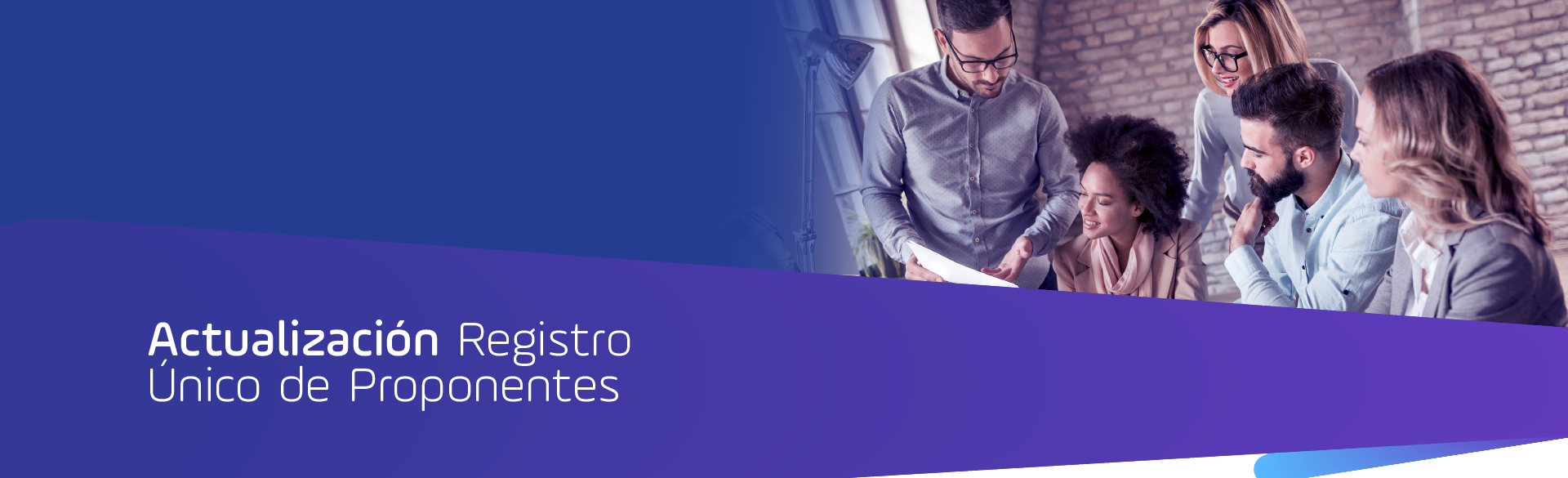Actualización Registro Único de Proponentes