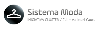 Logo cluster sistema moda