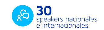 30 speakers nacionales e internacionales