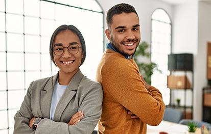 foto joven empresarios