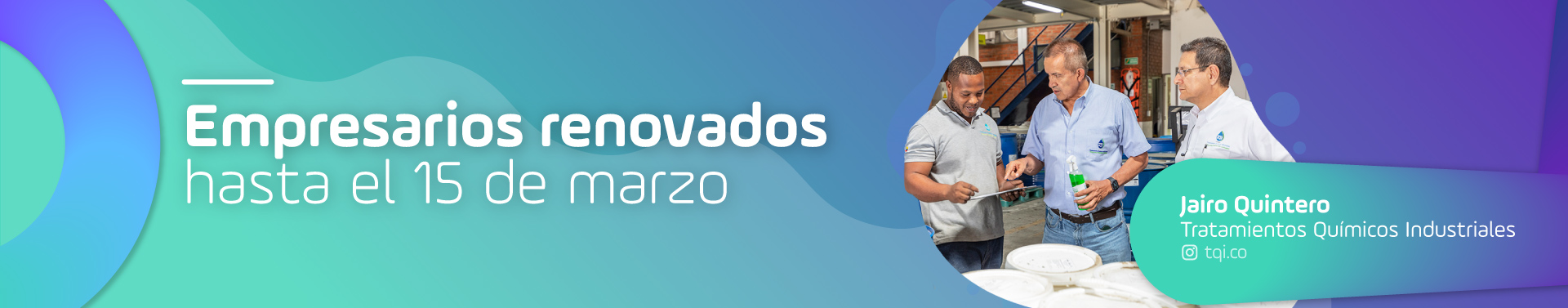Empresarios renovados hasta el 15 de marzo