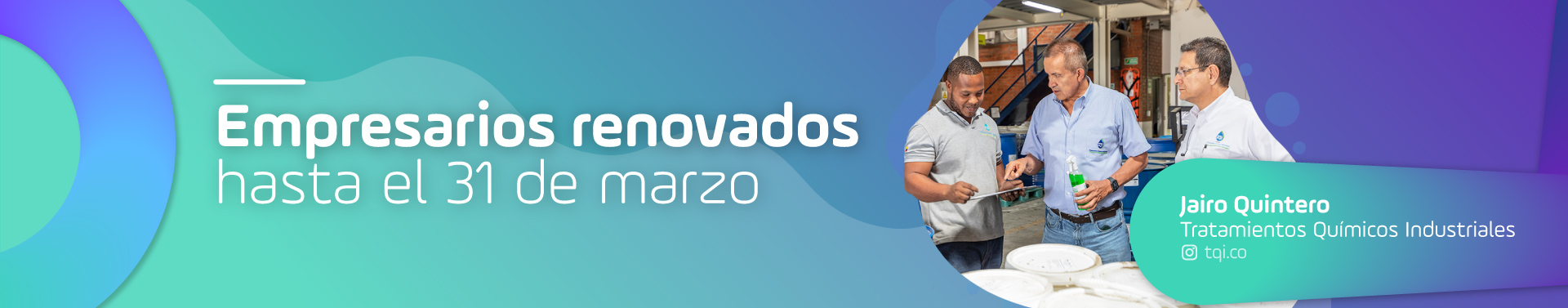 Empresarios renovados hasta el 31 de marzo