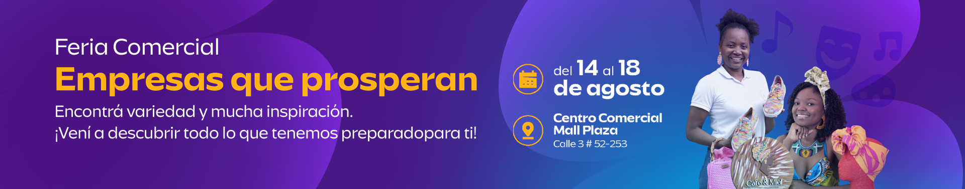 Feria empresarial prospera